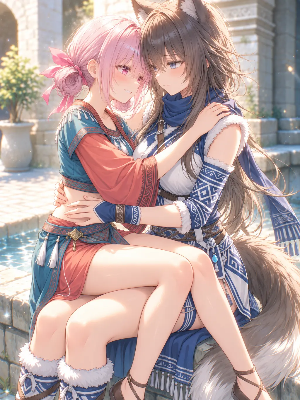 sakurasakutukiyoni의 연인과 소꿉친구의 관계