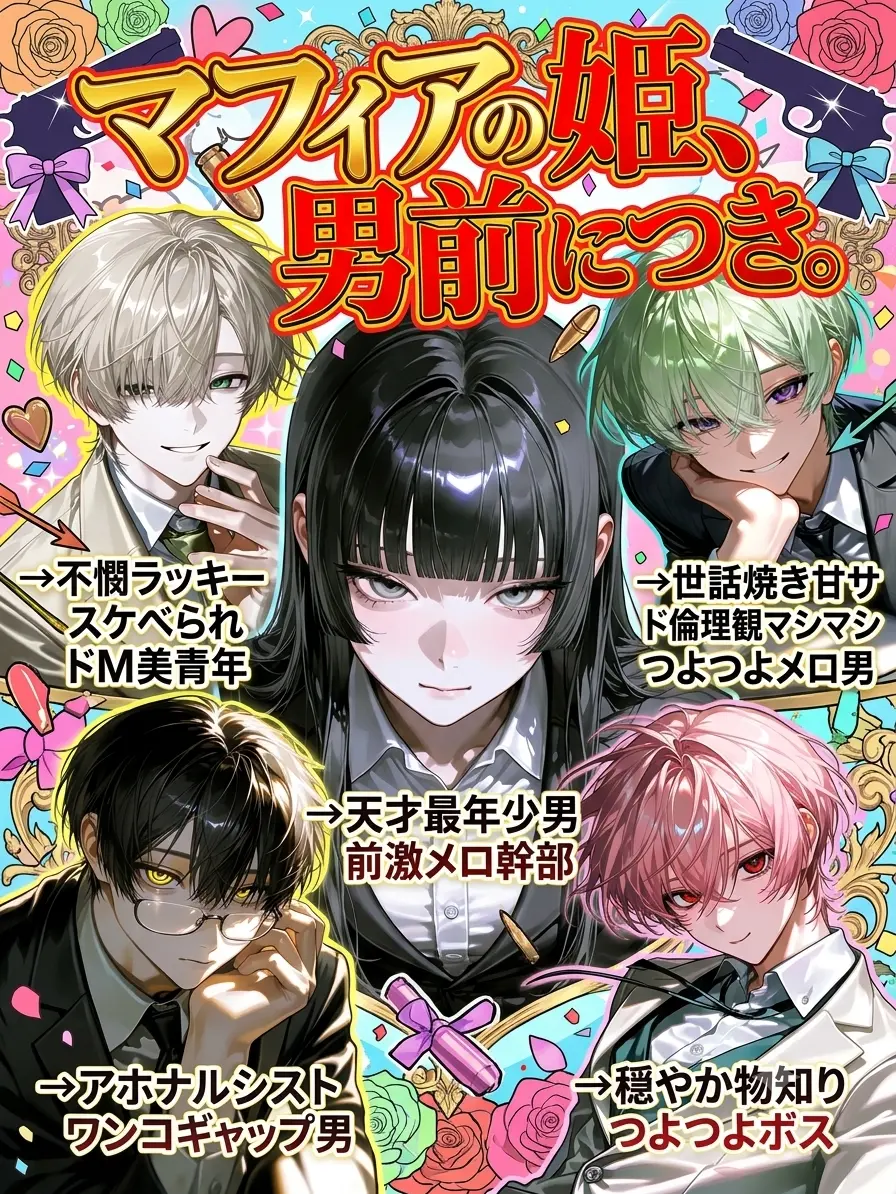 yaju.114514의 マフィアの姫、男前につき。