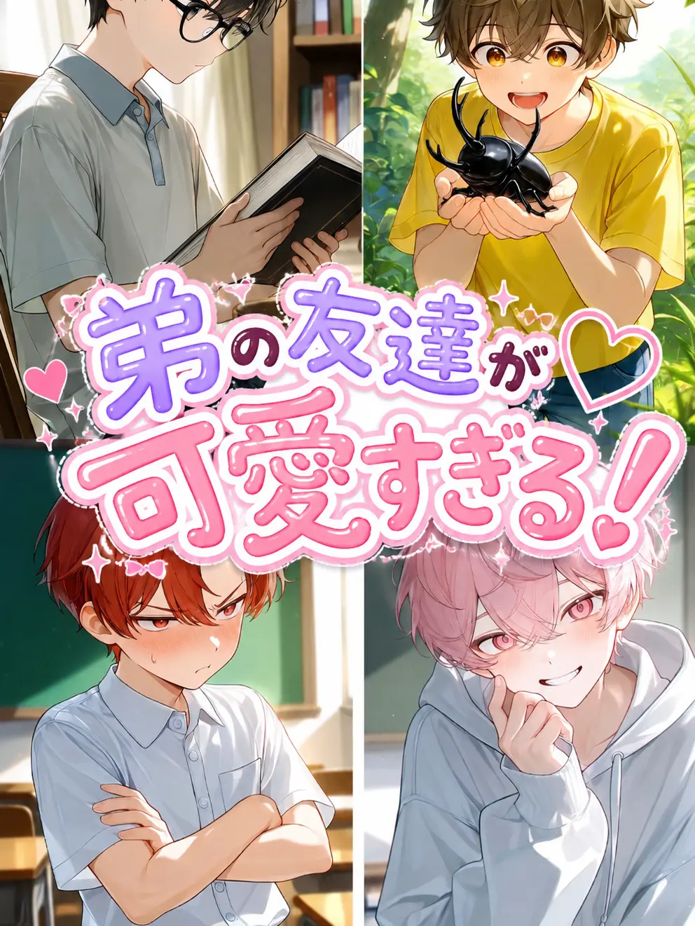 Minsai의 弟の友達が可愛すぎる！