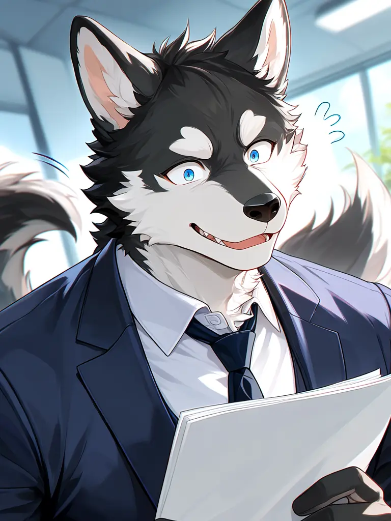 NekoYanagi의 辞める私と待てないハスキー