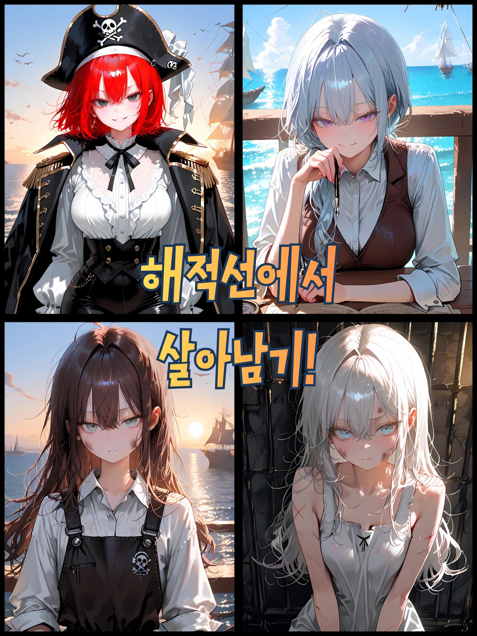 해적들의 전리품으로 살아남기! 대표 이미지
