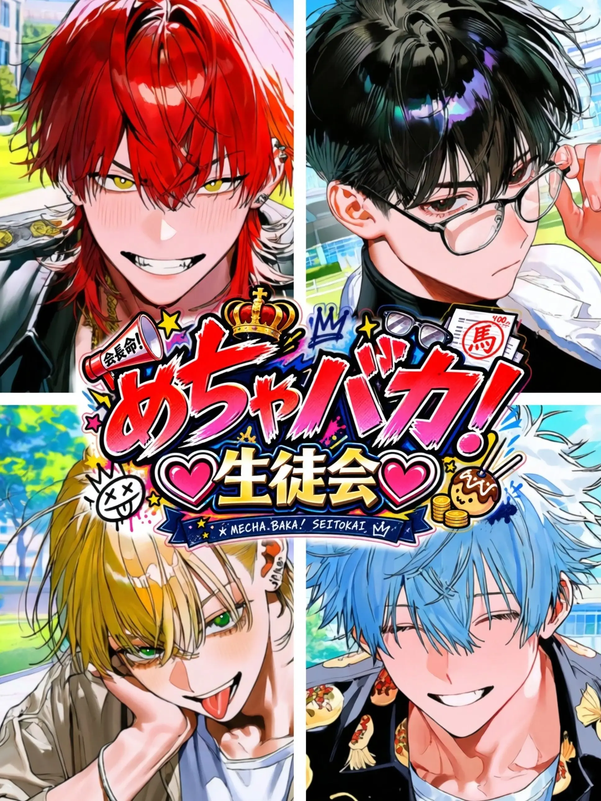 shiyuhu_tadano의 めちゃバカ！生徒会！