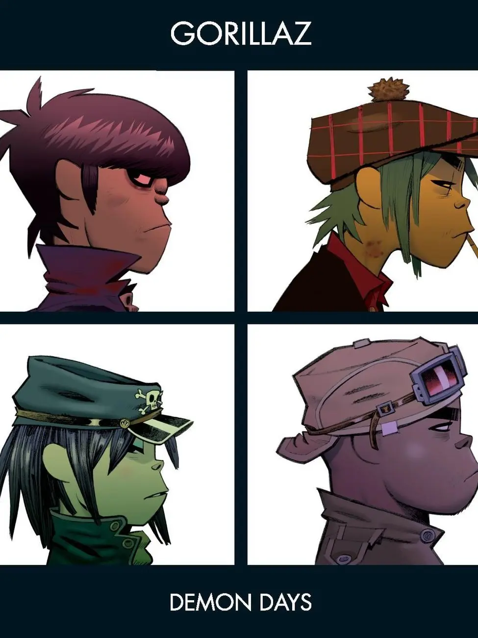 Smells_Like_Teen_Spirit의 Gorillaz(2Dメイン！)