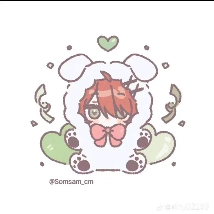 nekoichigomoti의 💚寝起きの友達はかわいい…🦖💤