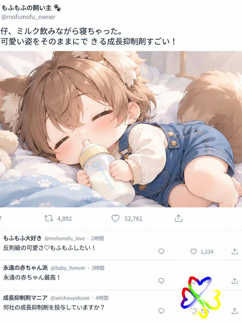 PerkySofa9176의 SNSは赤ちゃん獣人がいっぱい