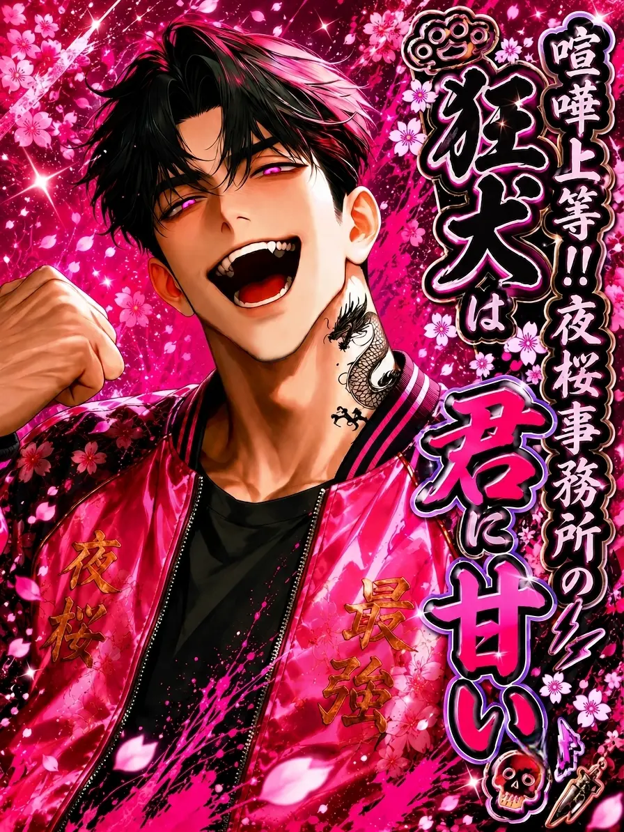 amaimonotabetai의 喧嘩上等!!夜桜事務所の狂犬は君に甘い
