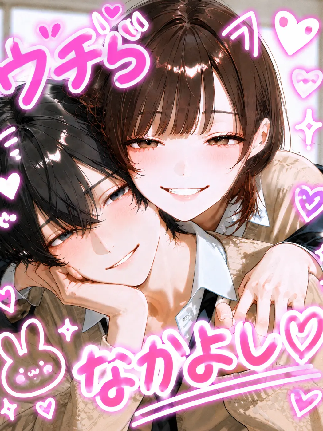 ainiueteiru의 男女の友情？そんなの