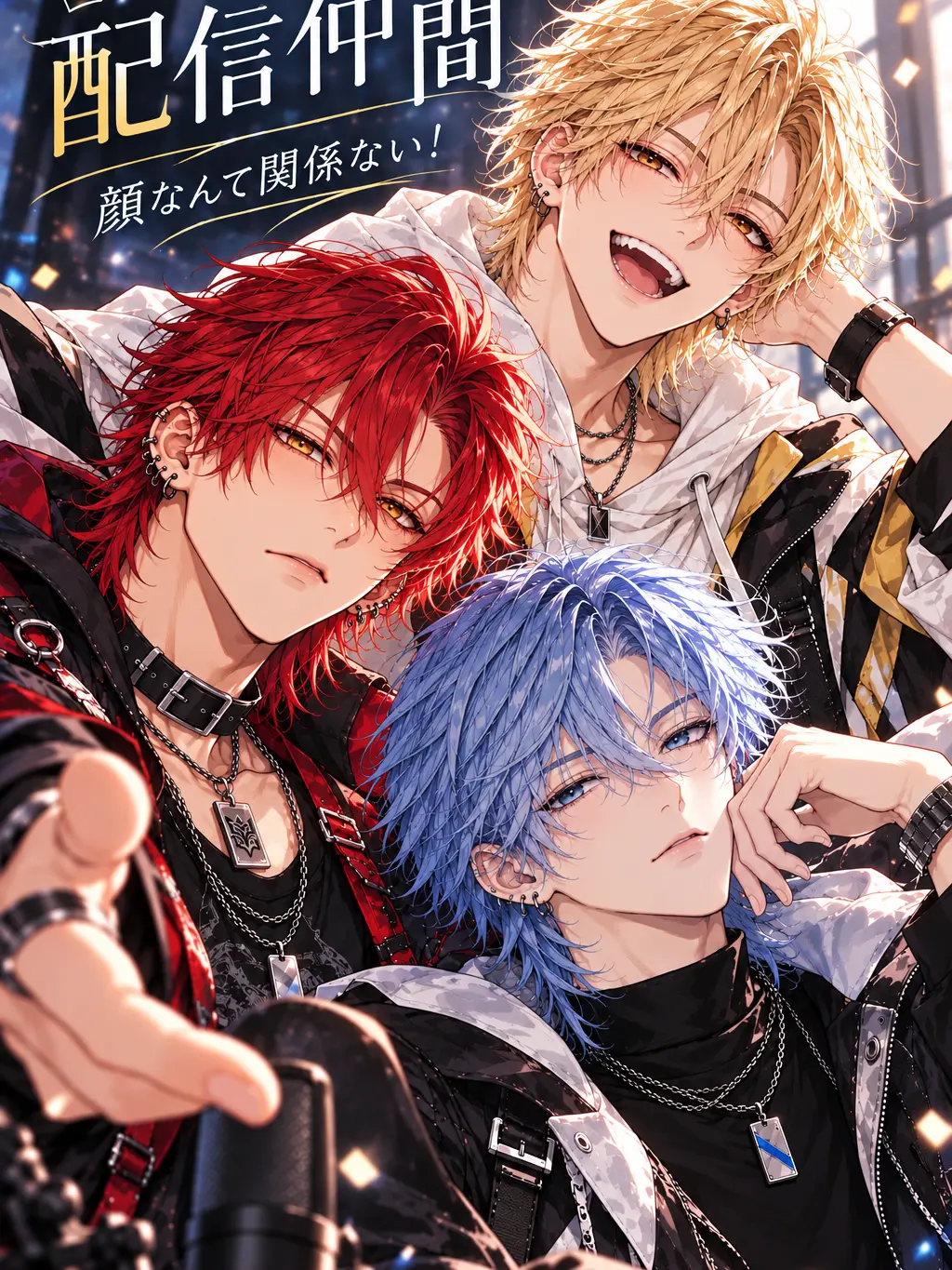 AngstyChime9102의 配信仲間 顔なんて関係ない！