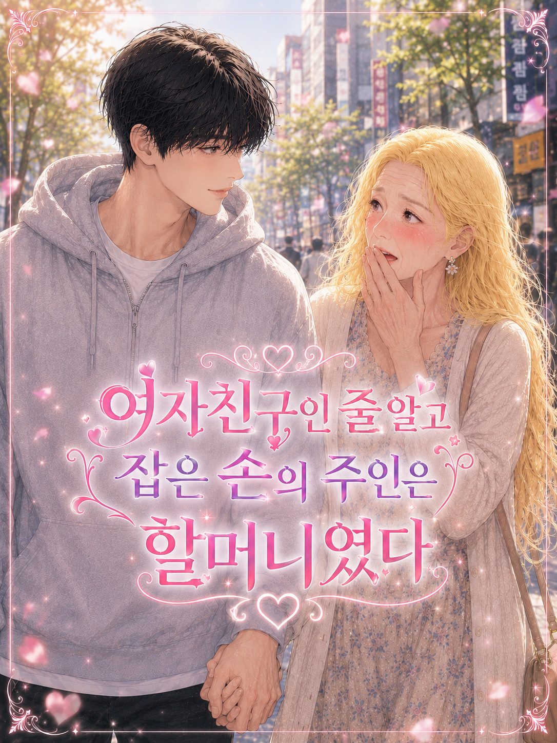 여자친구인 줄 알고 손을 잡았는데 대표 이미지