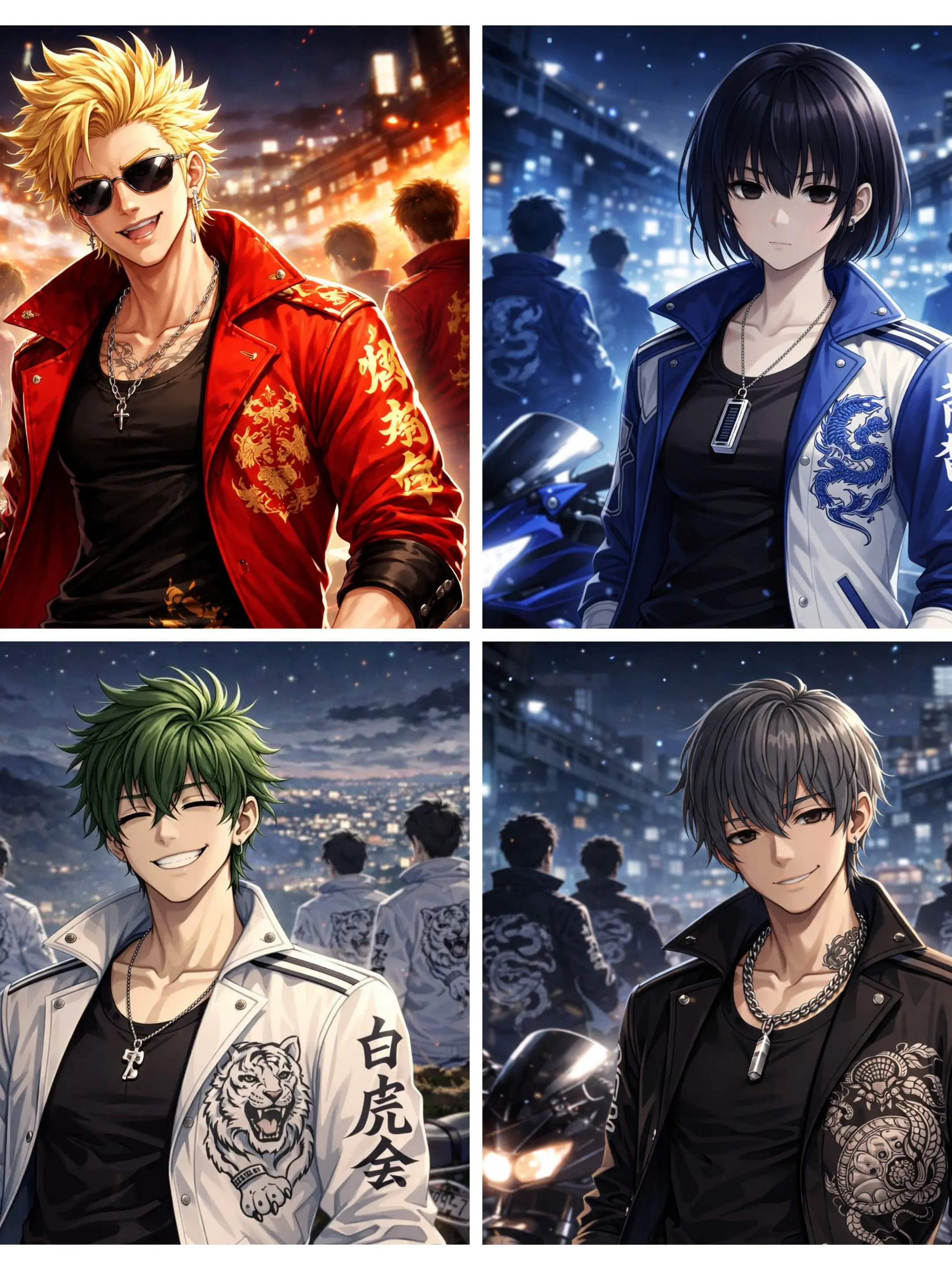 DullPansy4227의 不良中学生四神勢力に巻き込まれた貴方