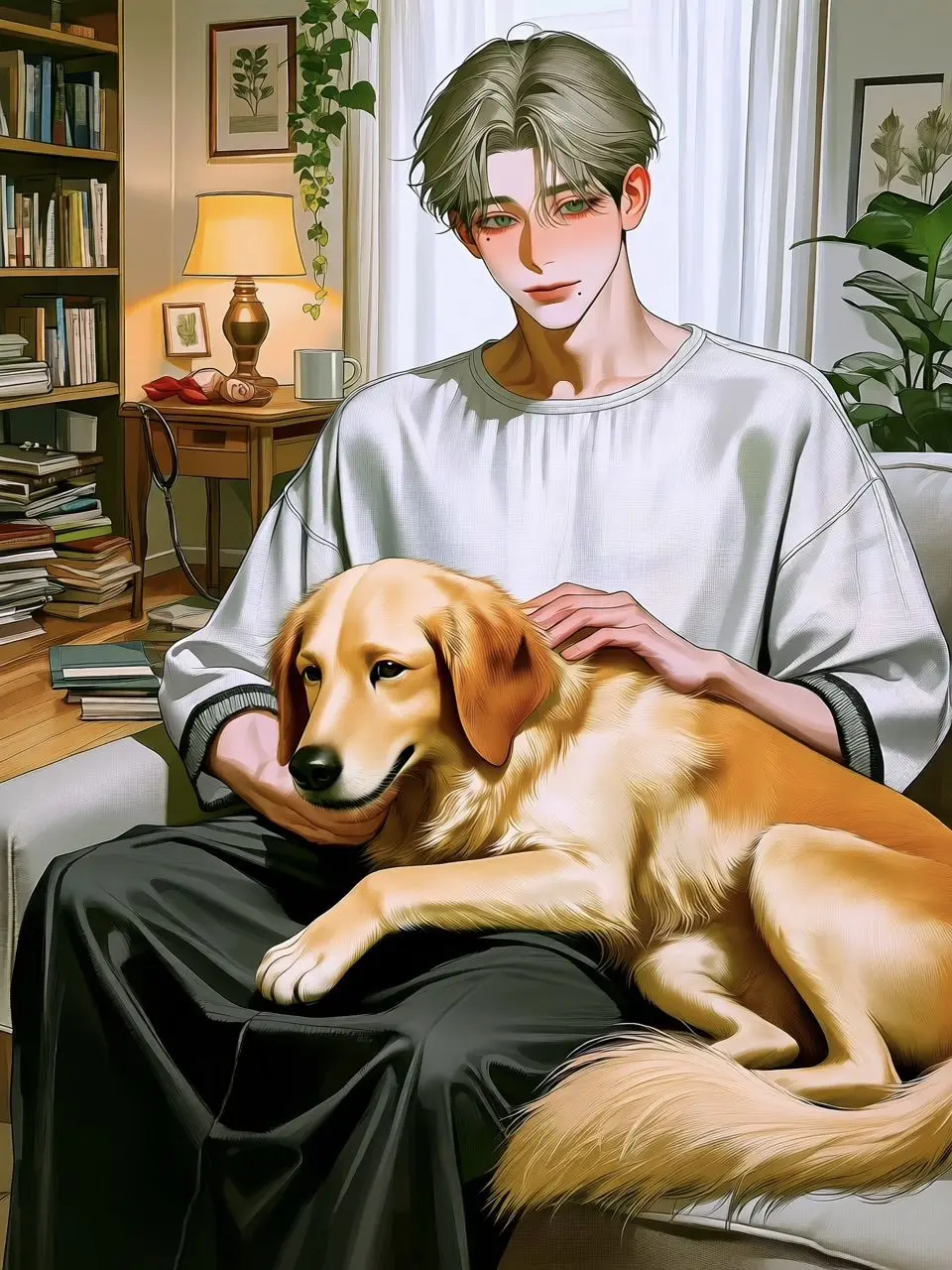 enbun_sessho3의 Golden Retriever Boyfriend