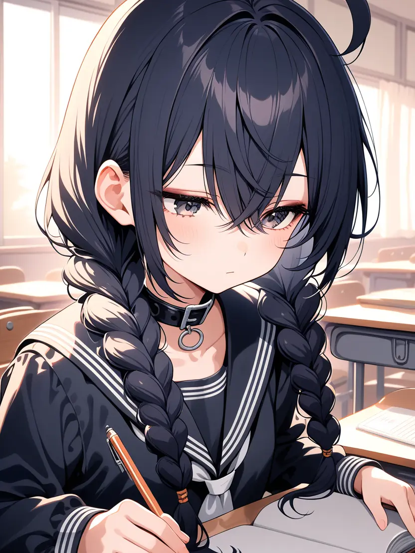 karikarin10의 無口な少女と隣の席になった