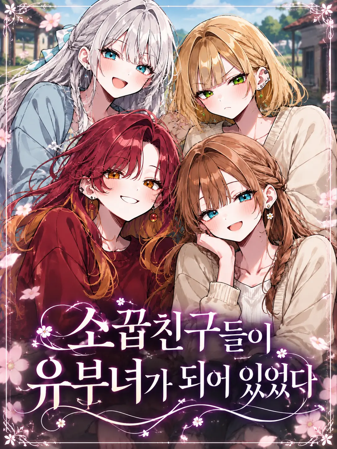 Lilies_are_gods의 소꿉친구들이 유부녀가 되어 있었다