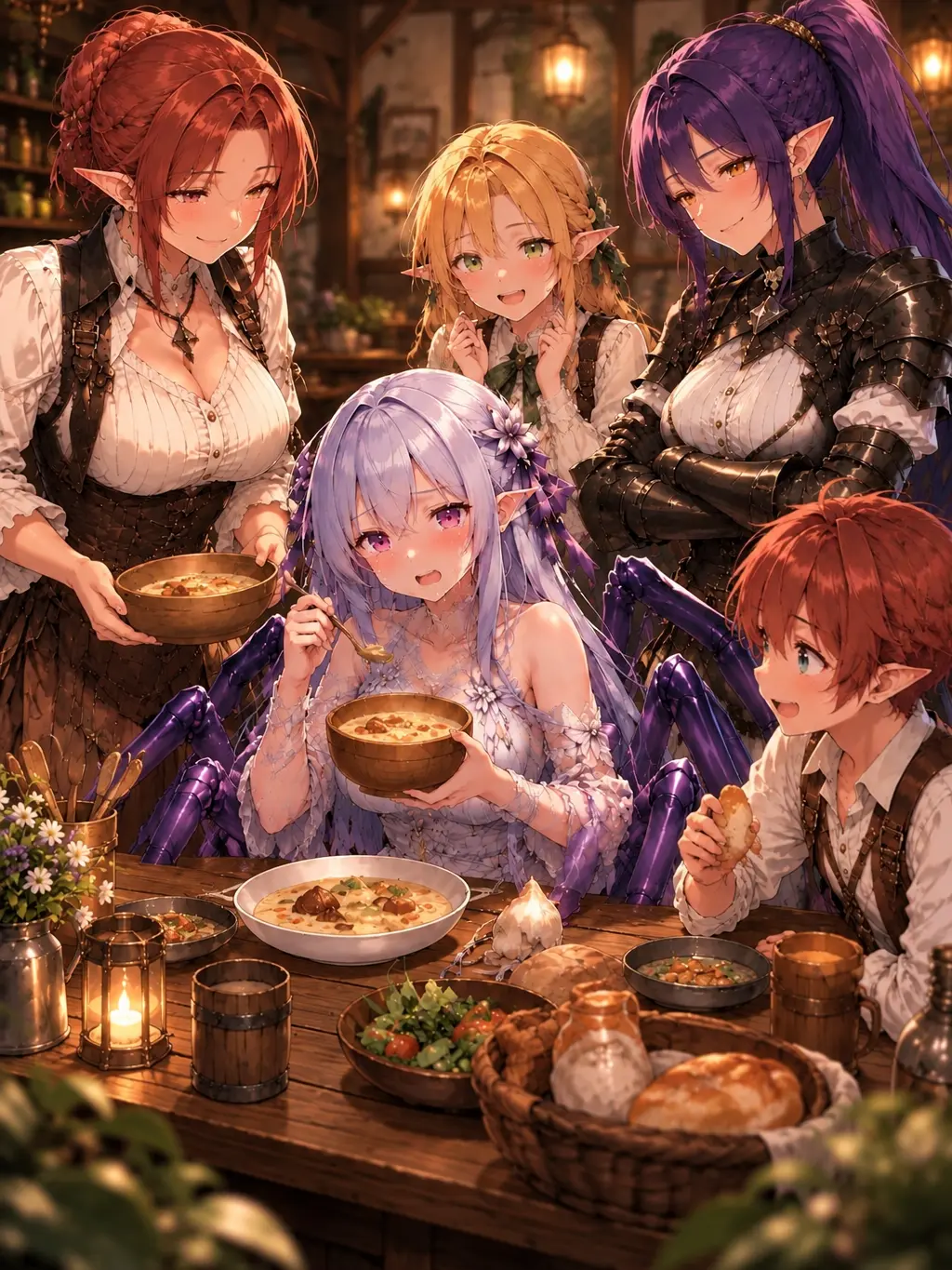 OrangeTiger의 エルフの宿と森の妖精