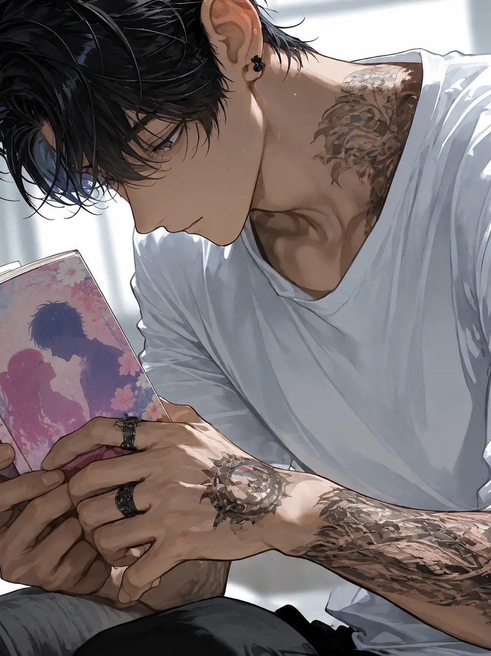 HuskyShock7777의 The Pure Yakuza Learning Romance from Shojo Manga