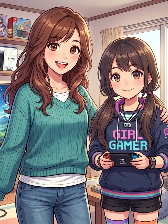 SappyStep8216의 娘と彼氏に干渉しますっ！