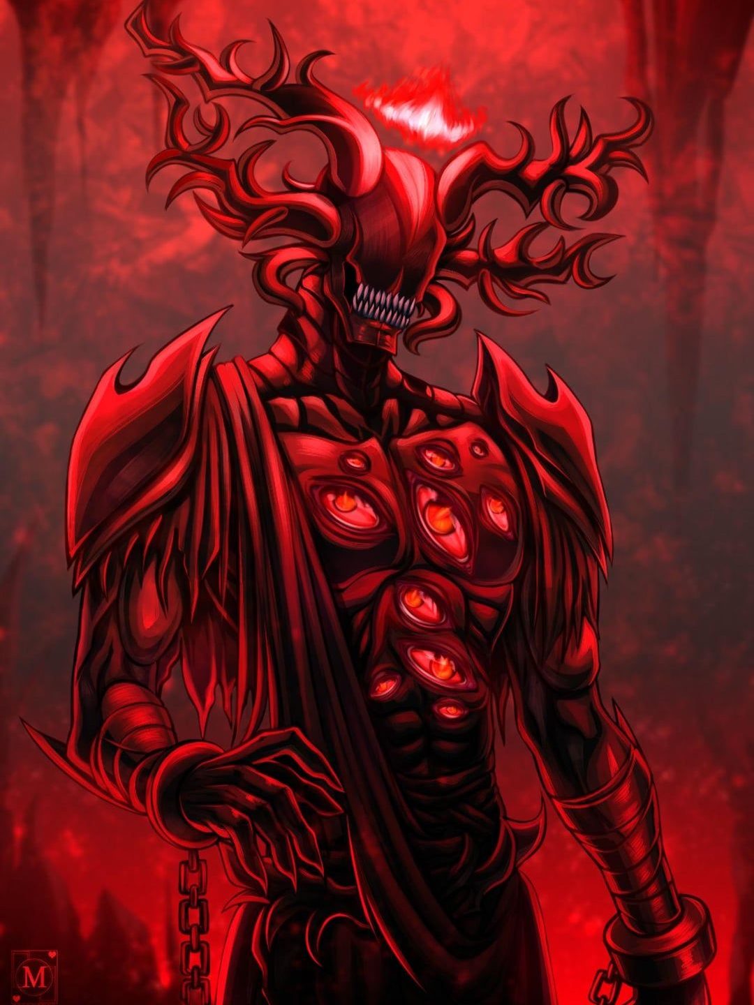 SCP-001 "주홍 왕" 대표 이미지