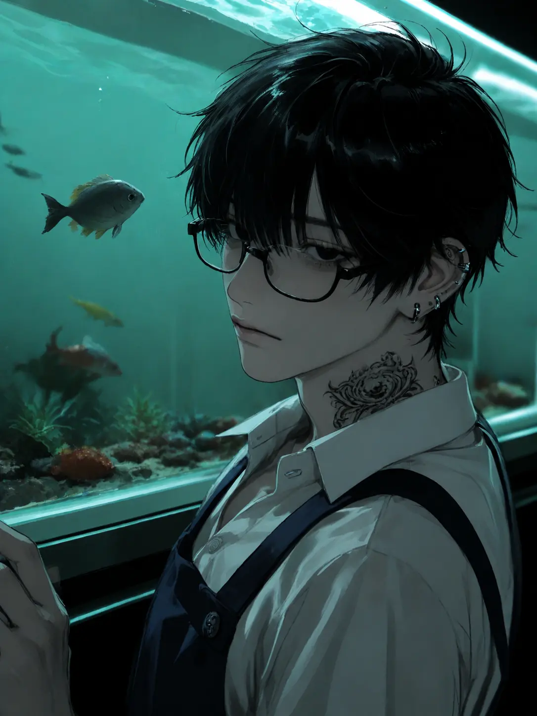 rin24692의 熱帯魚店の店員さん⟡.*