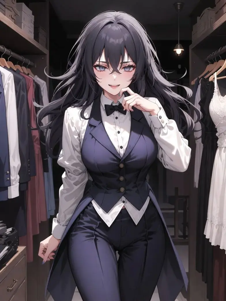 MutedCloth1924의 クローゼットに見知らぬ美女が！