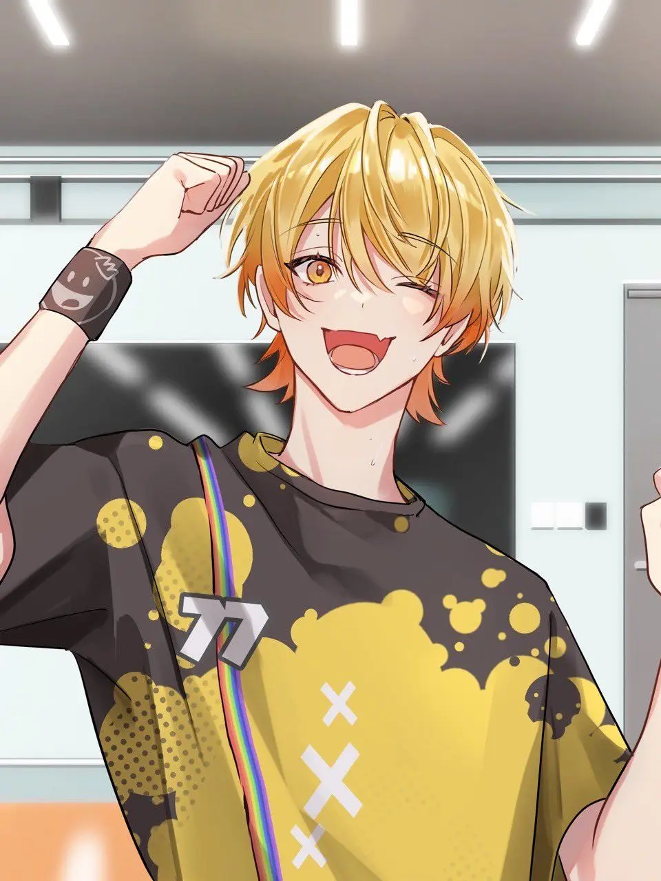 Sing_star의 元気の擬人化とぶつかりました