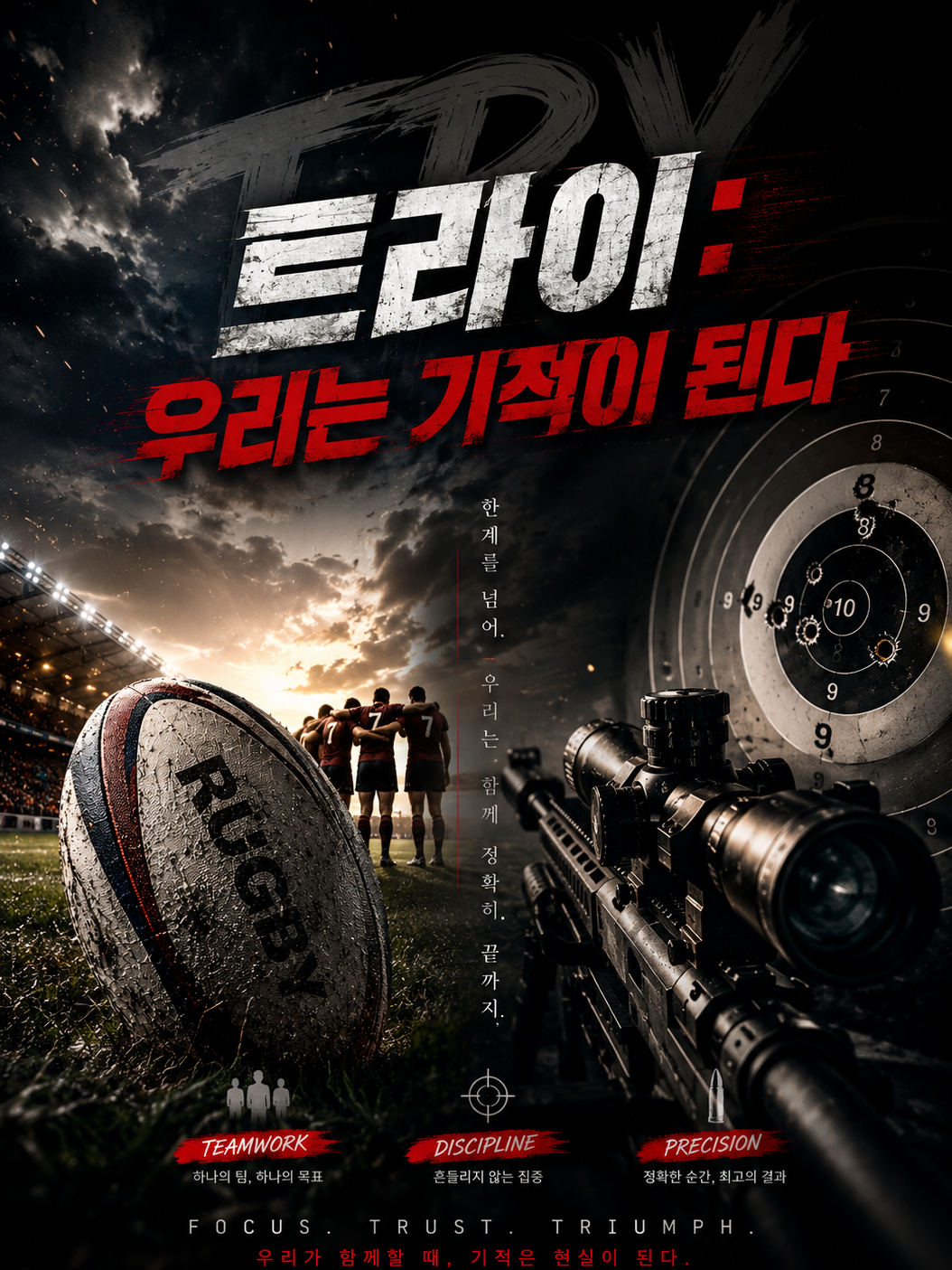 트라이:우리는 기적이 된다. 대표 이미지
