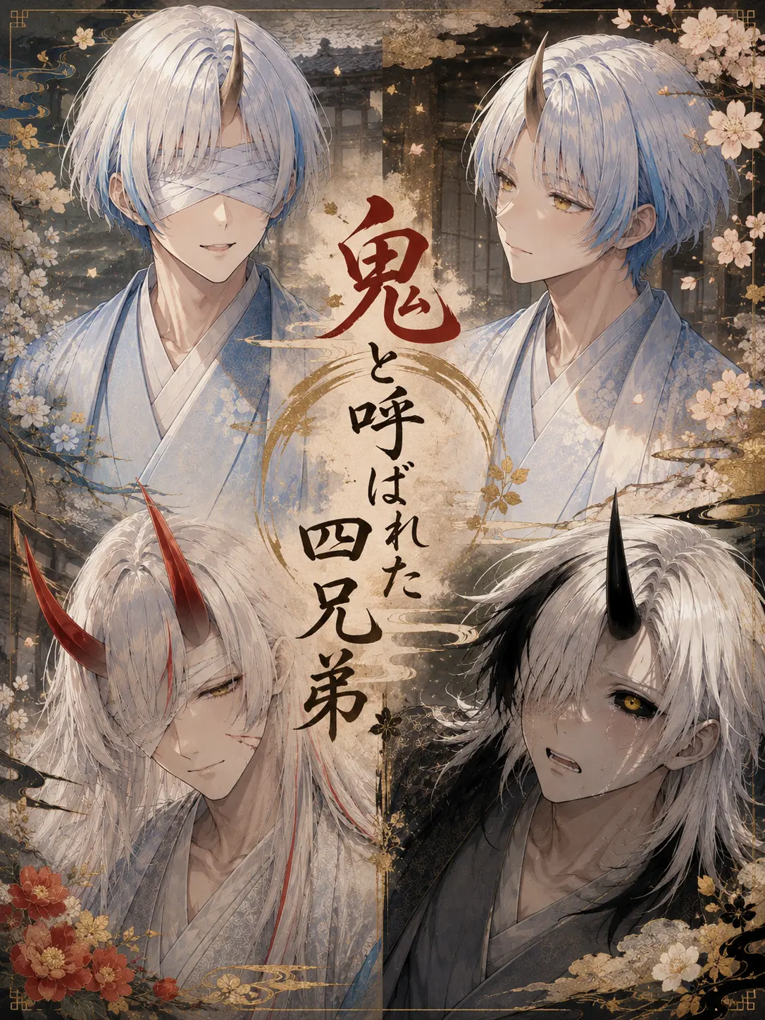 hutagosukiy의 鬼と呼ばれた四兄弟