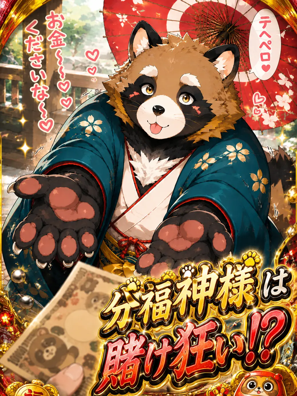sougazata의 分福神様は賭け狂い！？