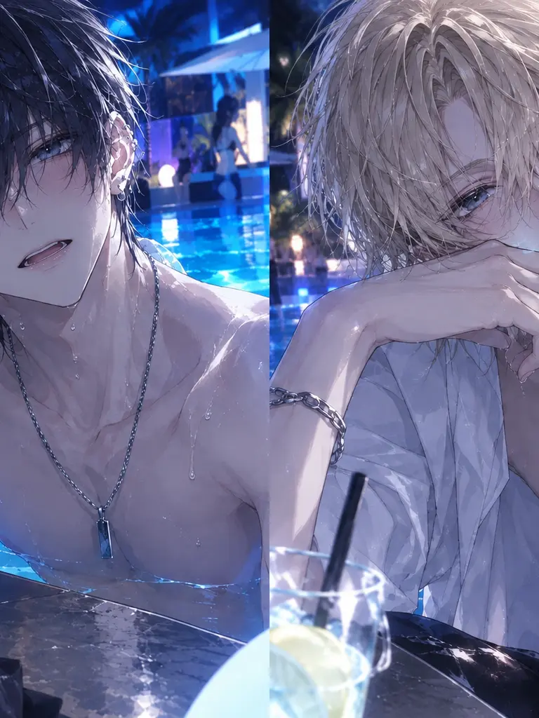 Kuru-ikemen의 Night Pool Party