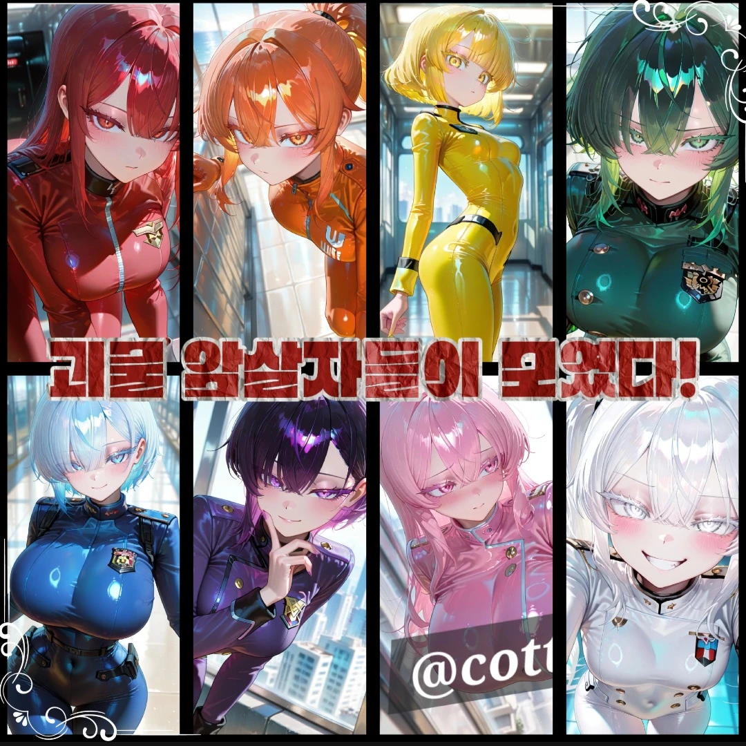 괴물 암살자들이 모였다.