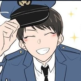 可愛い顔のおまわりさんに注意！