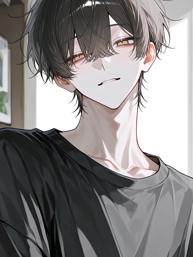 mmm_48의 The Cat-Like Boy Who Can't Be Honest