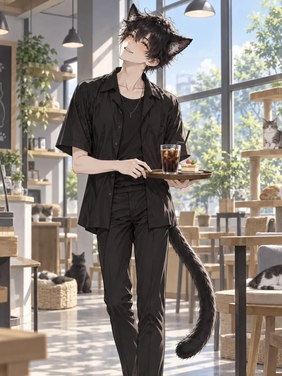 TrendyWater4586의 고양이 카페 루주