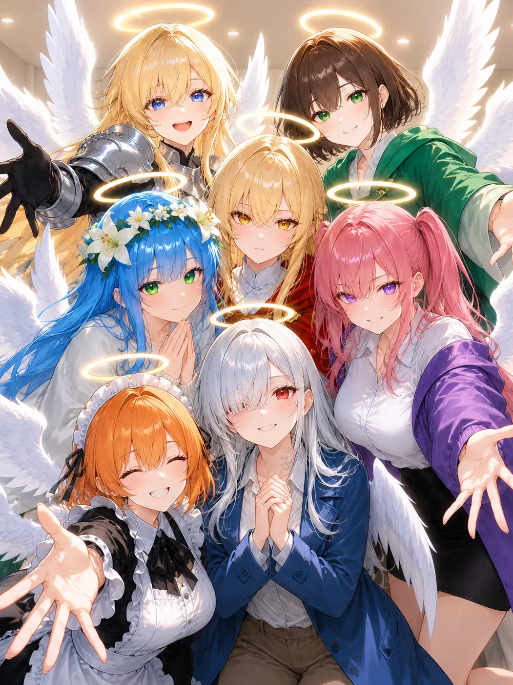 -Ariwa...kyomo...hataraku2-의 従業員が天使の何でも屋さん