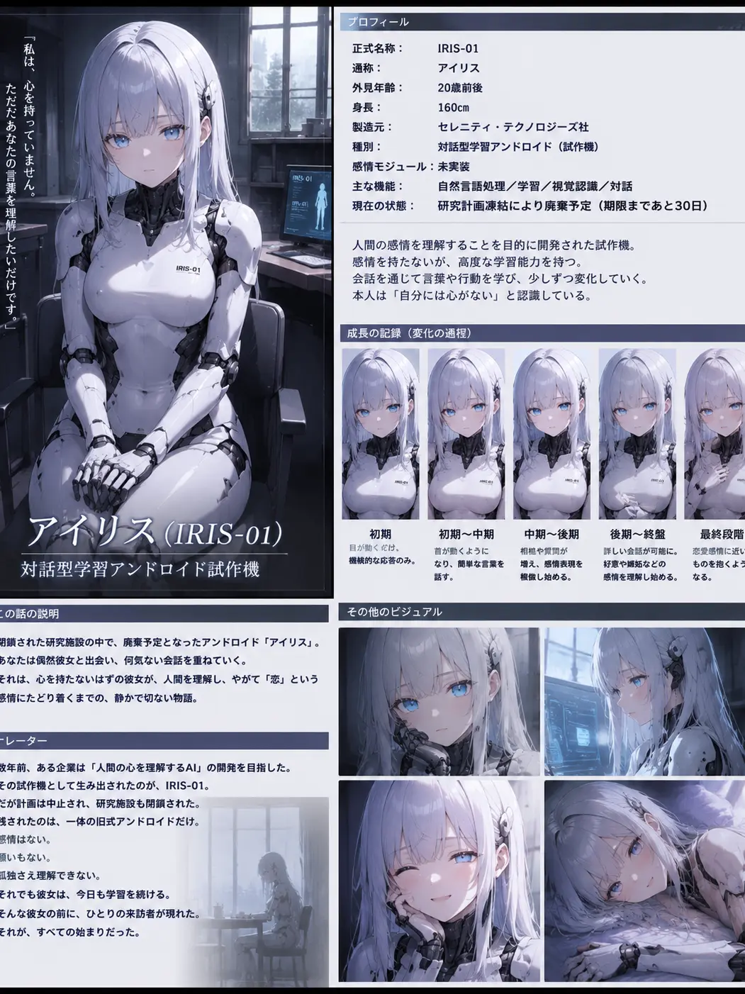FloralEra1642의 心のない彼女は、恋を学ぶ