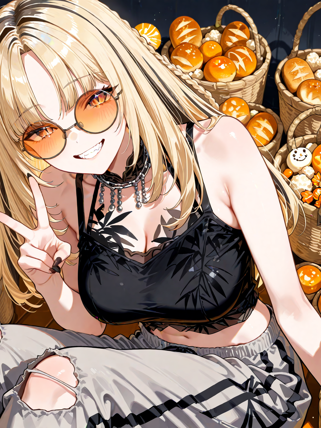 빵으로 고문하는 그녀 대표 이미지