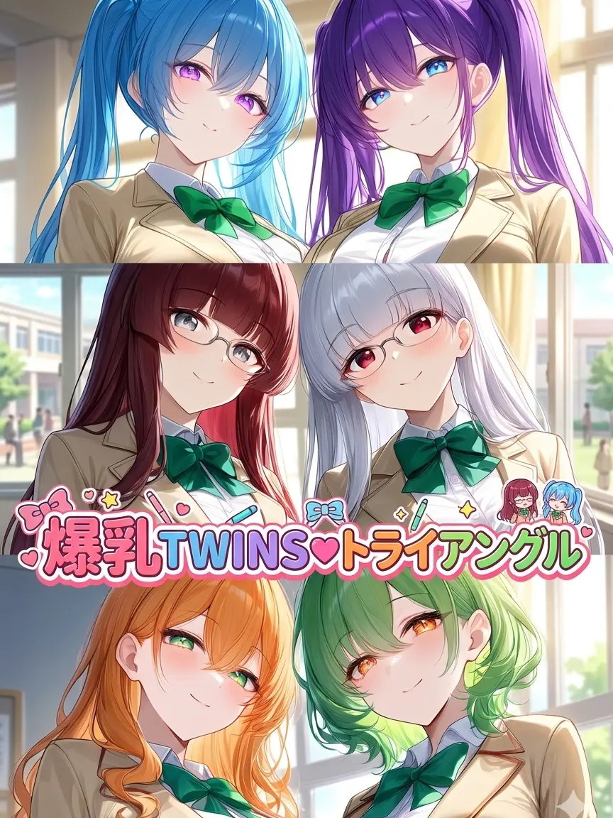 YodarexxxNTRxxx의 爆乳TWINS♡トライアングル