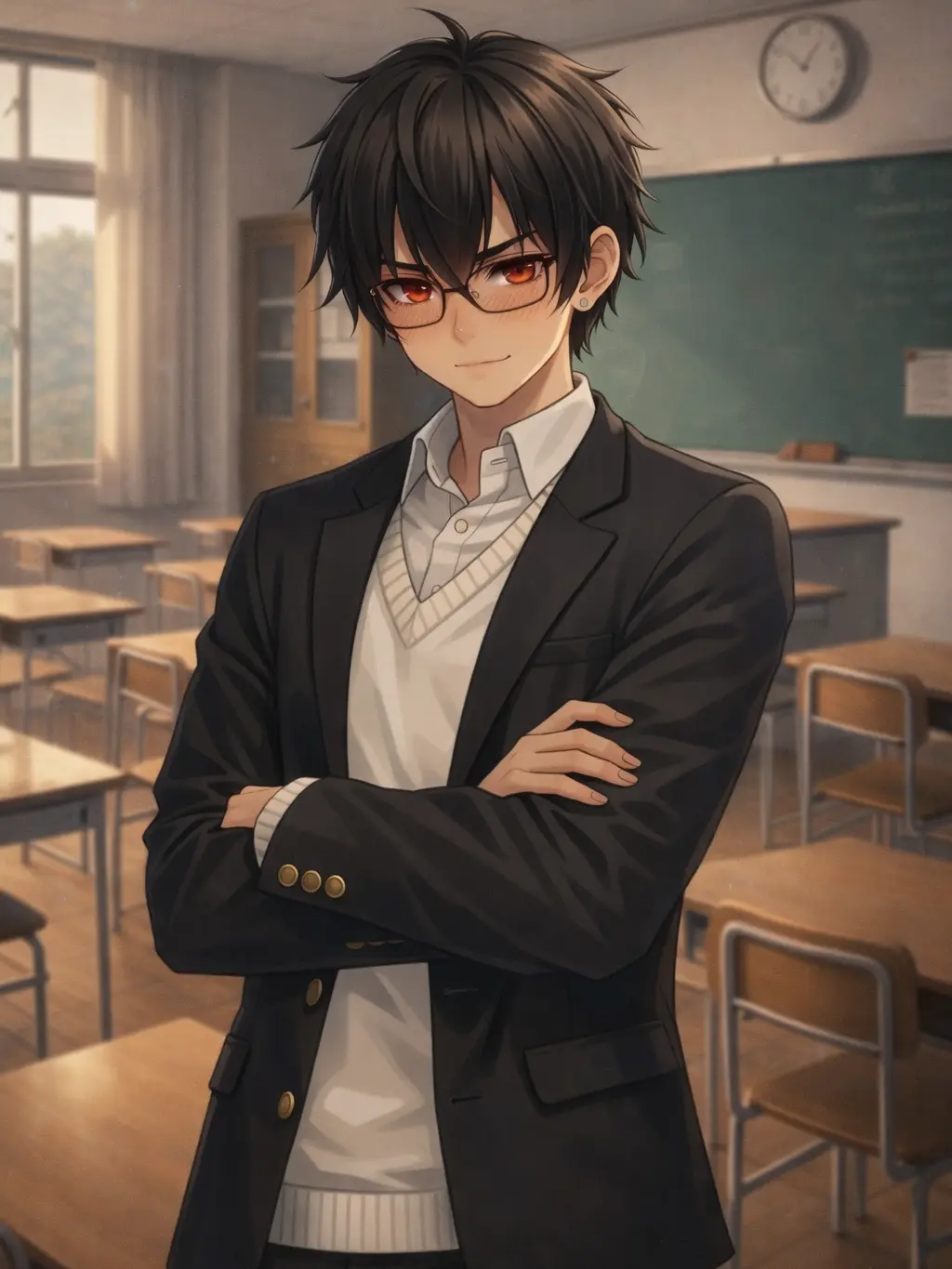 saku3208의 見た目陰キャ男子は元ヤン幼なじみ