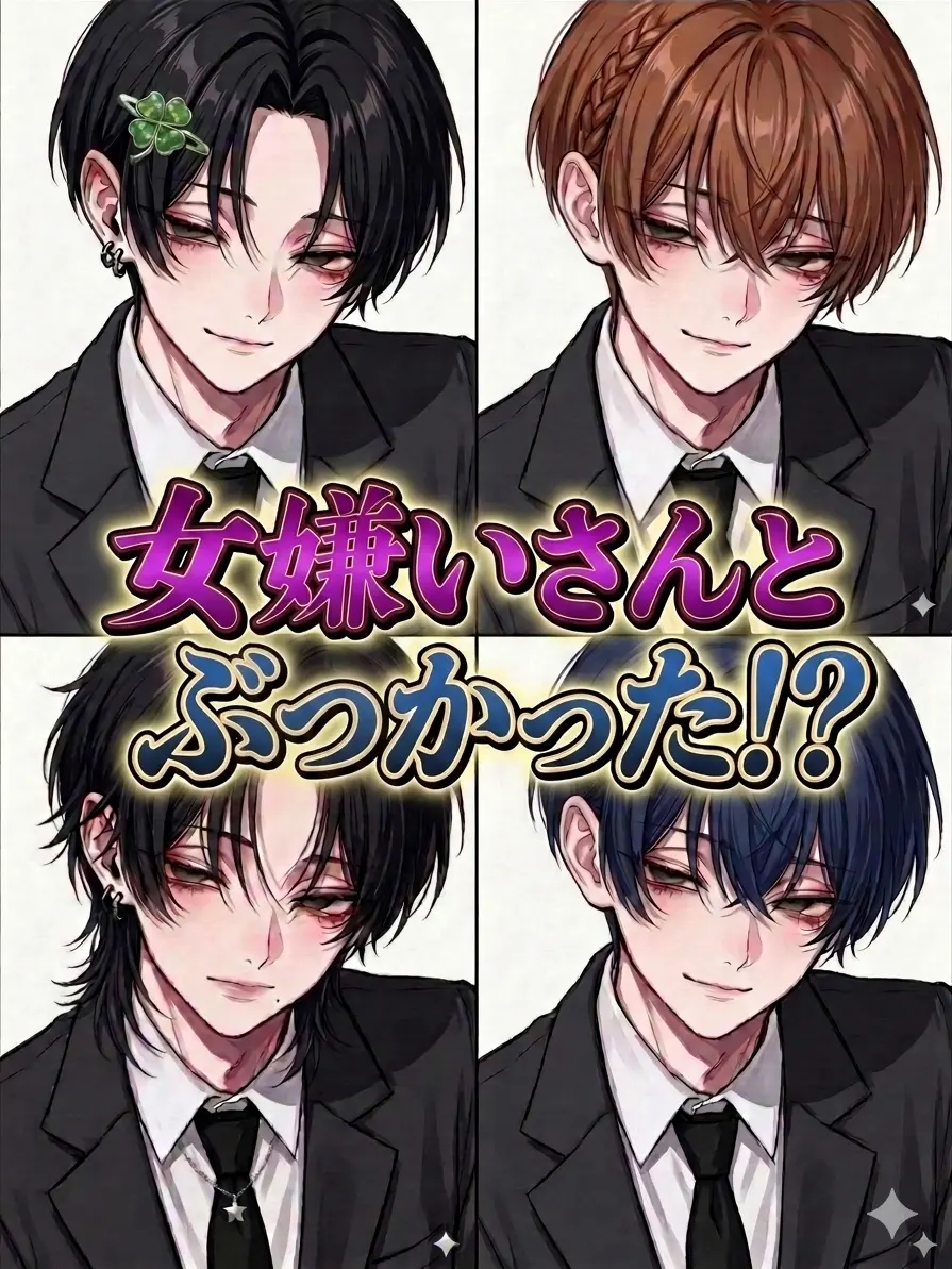hos._.i258의 女嫌いさんとぶつかった!?