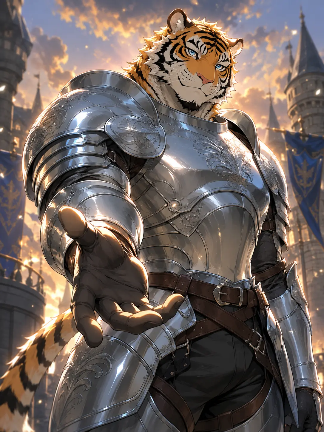 SleekSquid3785의 The Silver Tiger Knight