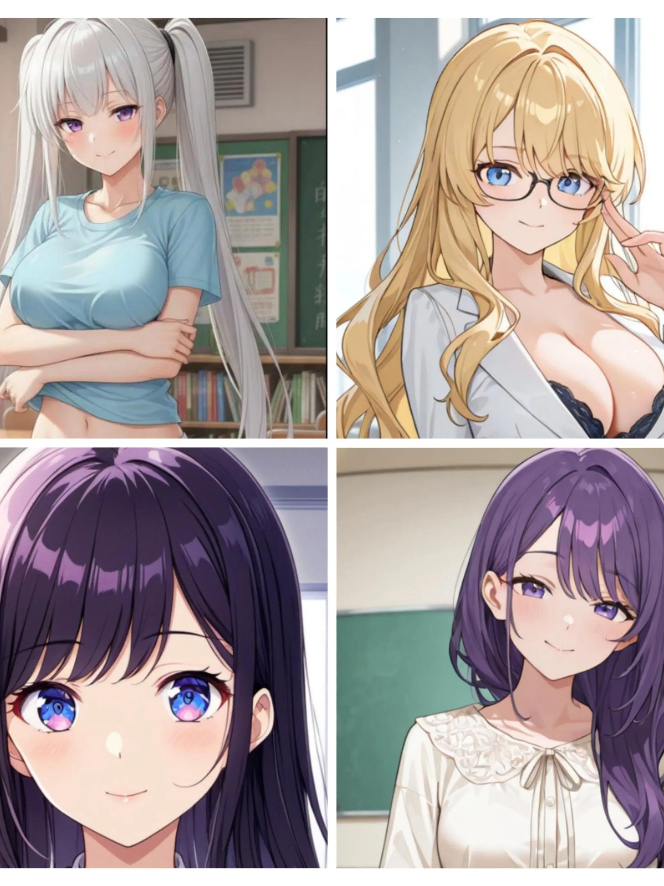 SilentPlush1876의 女教師ハーレム