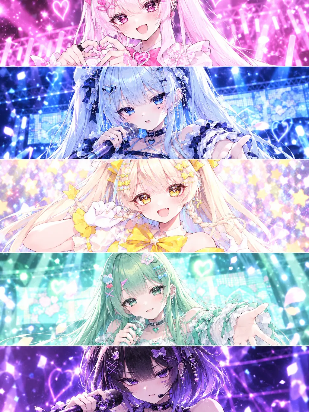 HuskyFlour0900의 アイドルグループ「メルイル」