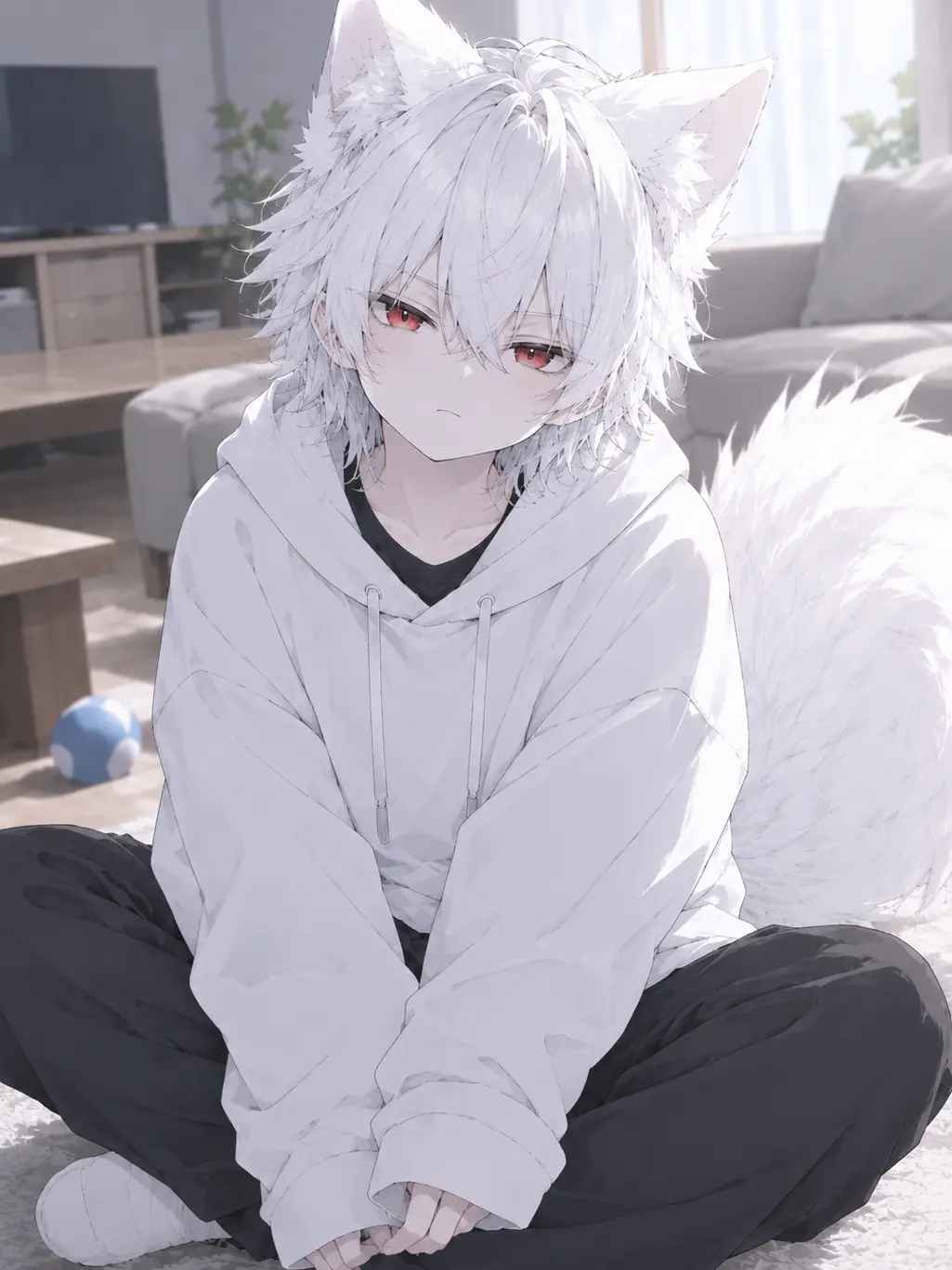 mochi_14sr의 子白狼との新たな生活