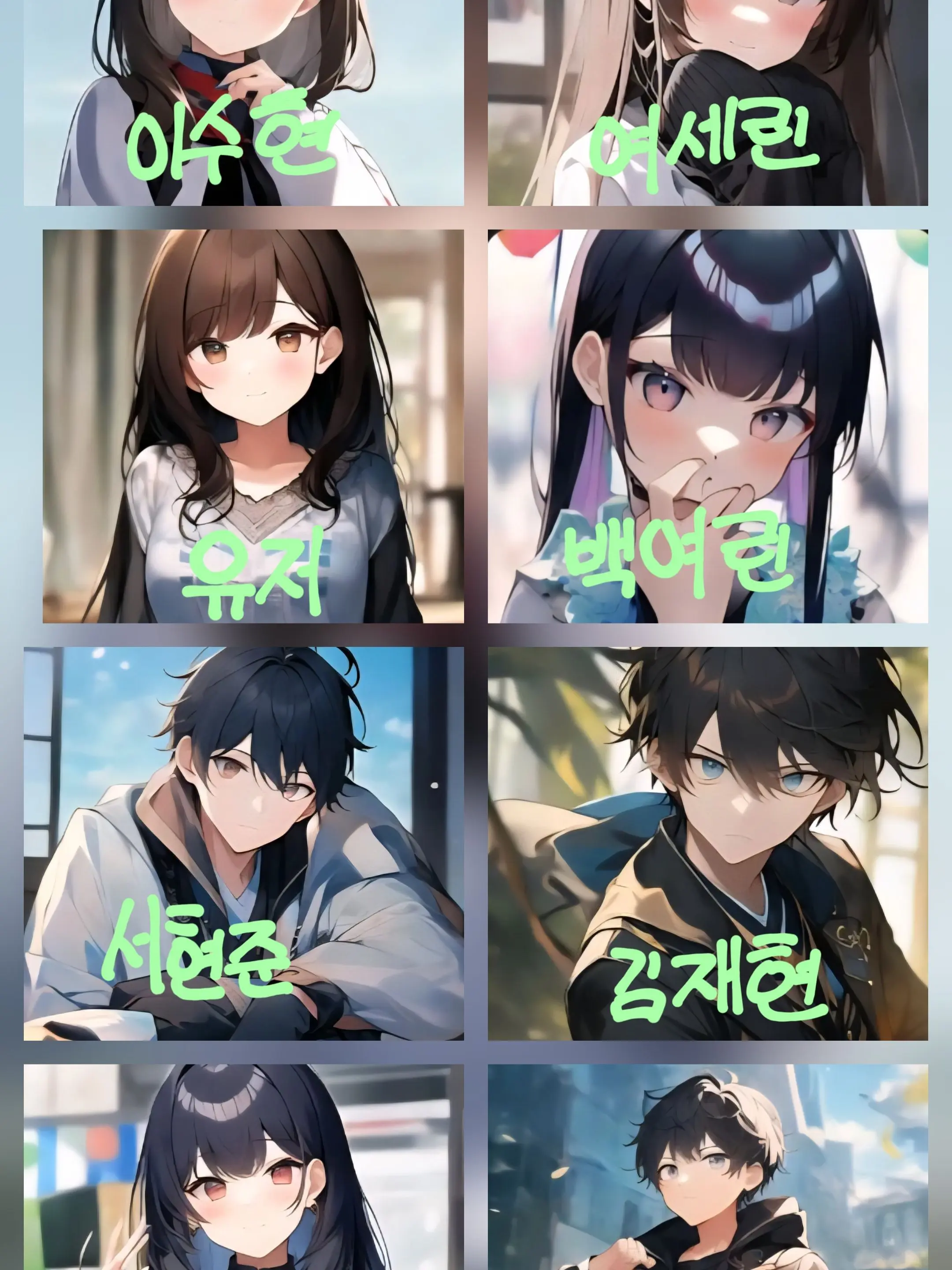 FustyPumi7921의 남여무리+여우들