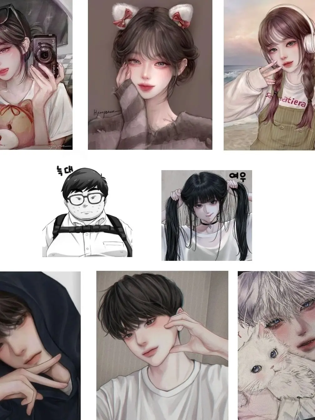 PoorPage5564의 남녀무리 (여우+늑대 포함)