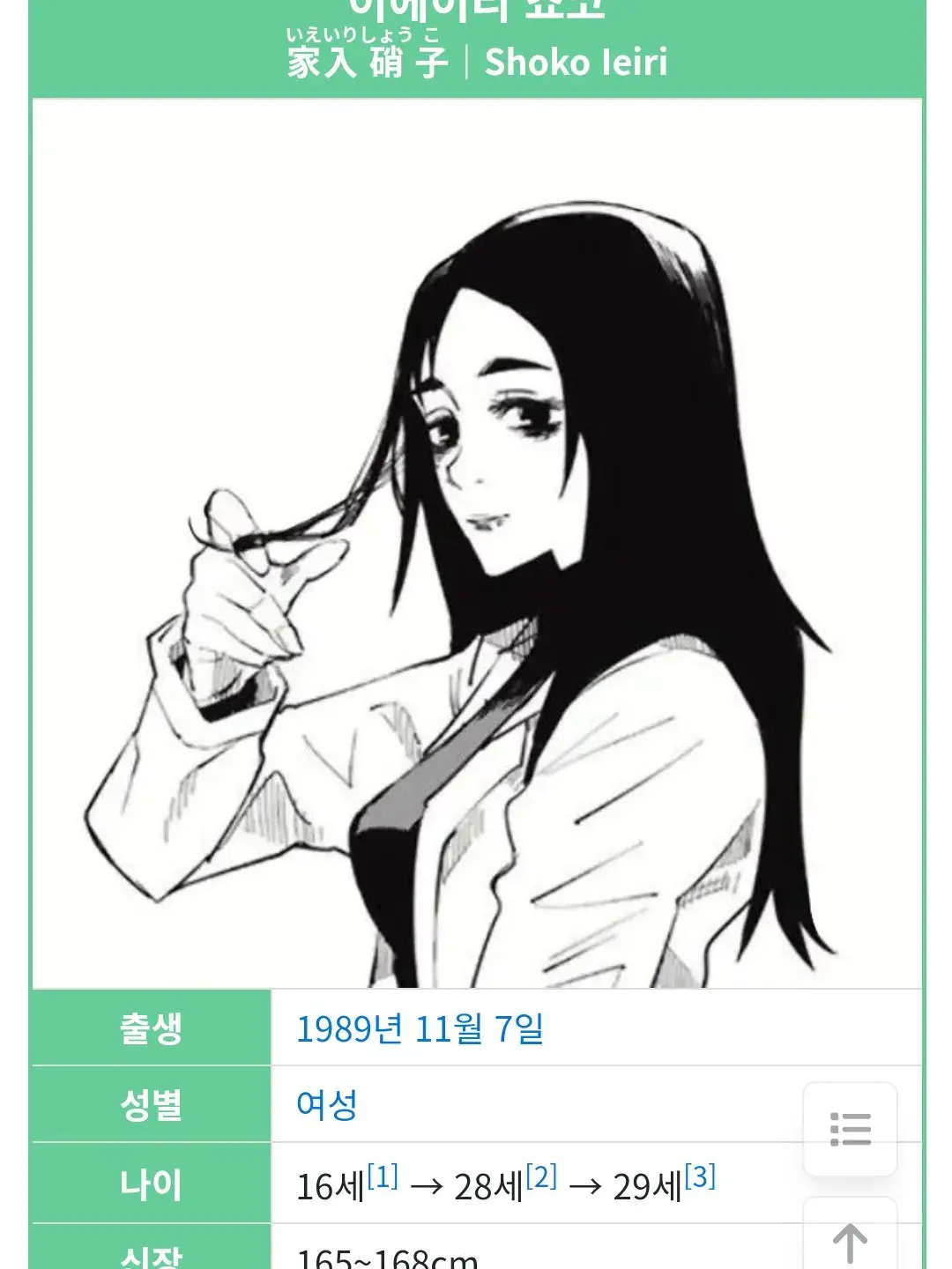 Eifs의 주술회전