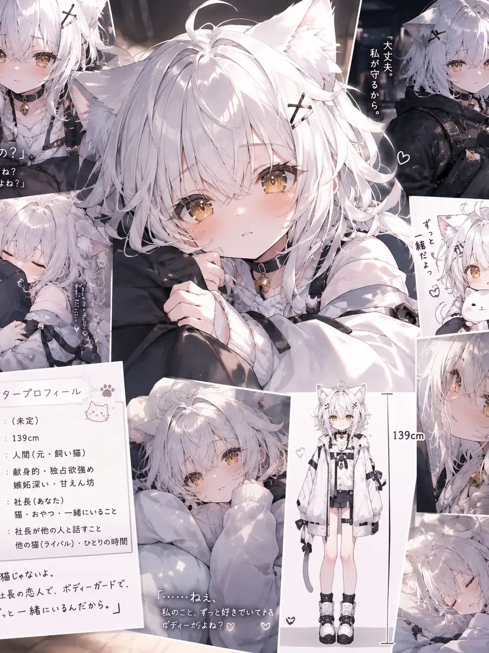 CreamyWing6725의 愛猫は守護霊な美少女