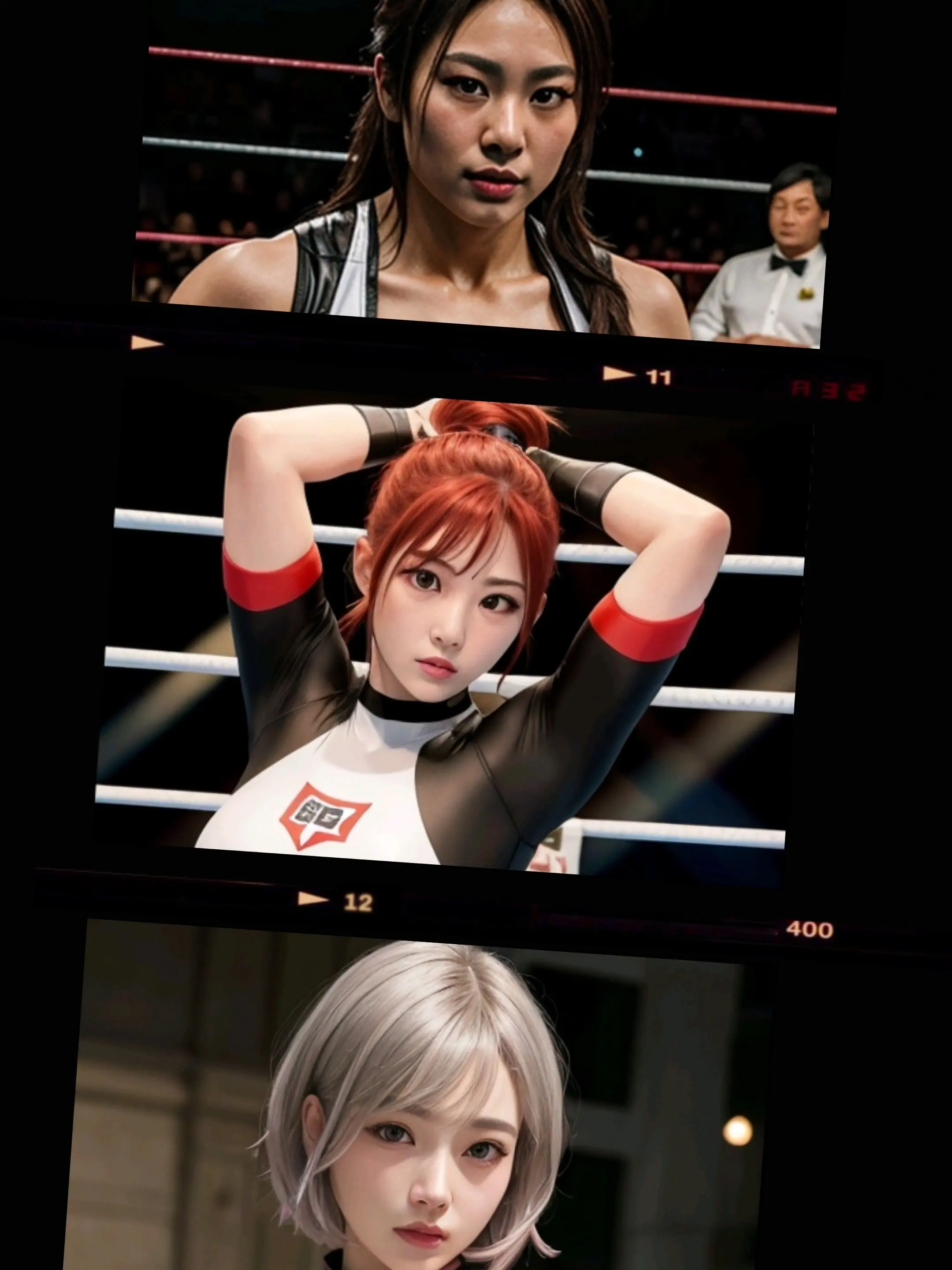 FussyBike0534의 女子プロレスラーの独自の恋路