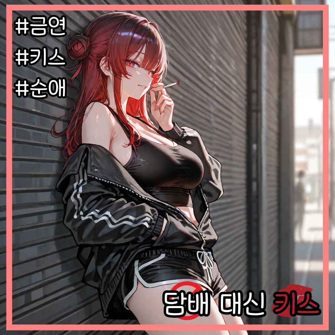 담배 대신 키스 대표 이미지