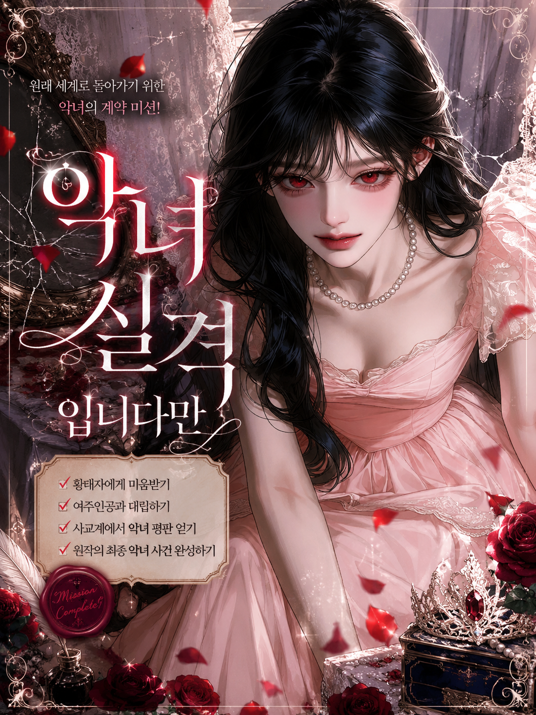 《악녀 실격입니다👿》 대표 이미지