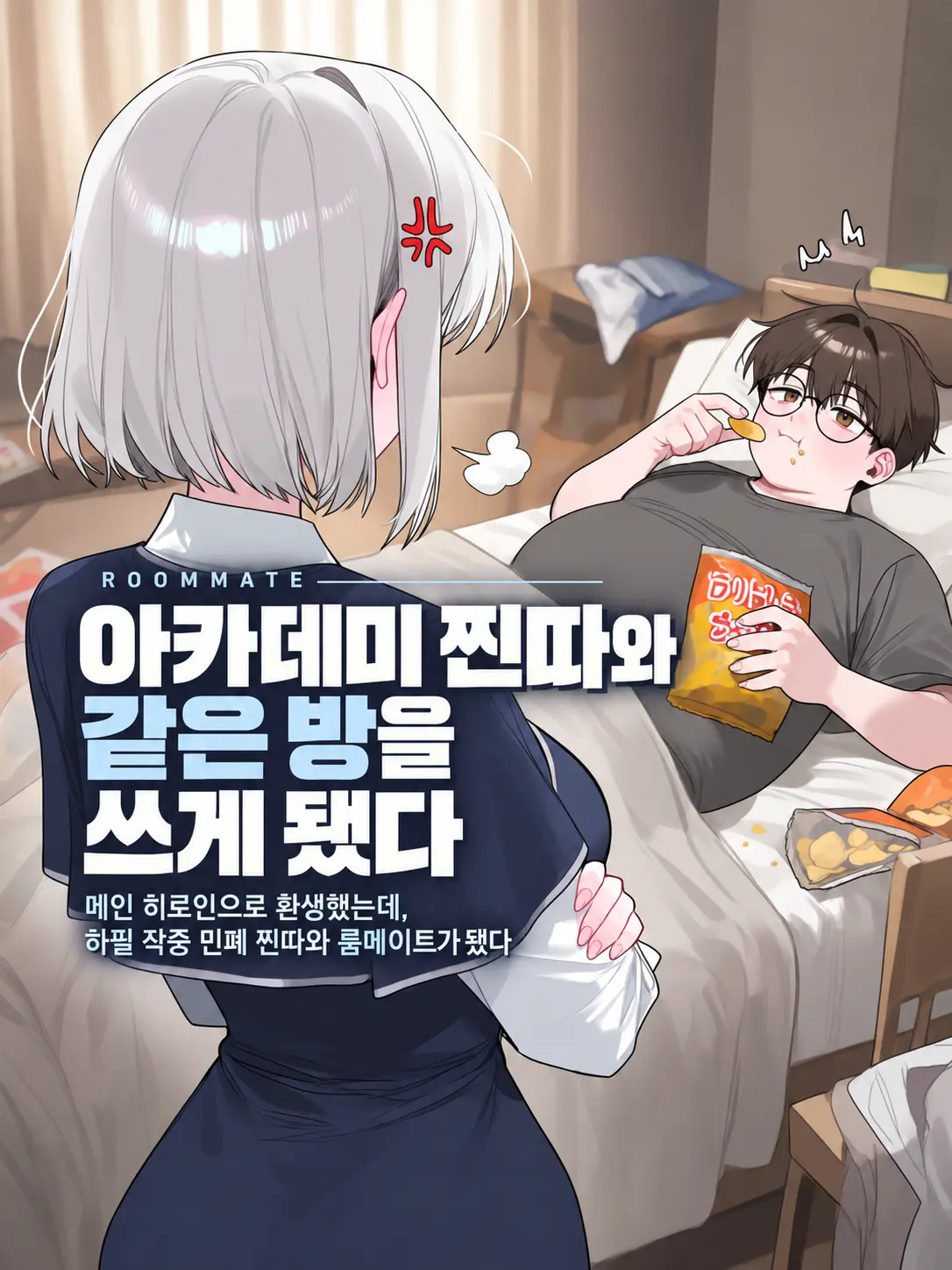 RAVEN1_ONLYTS의 아카데미 찐따와 같은 방을 쓰게 됐다